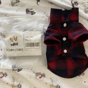 Dog Plaid Shirt